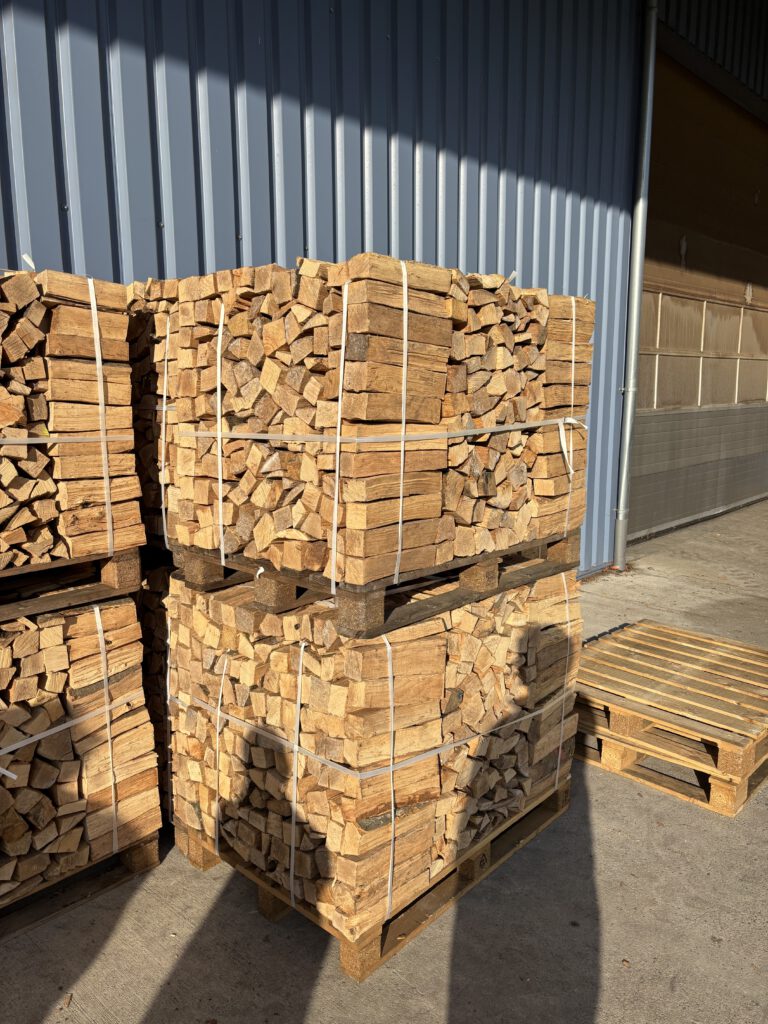 Europalette Brennholz