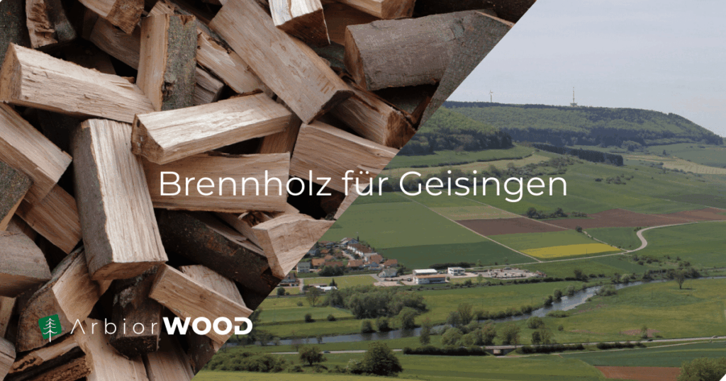 Brennholz Geisingen – regionales Kaminholz mit Lieferung - Arbior Wood